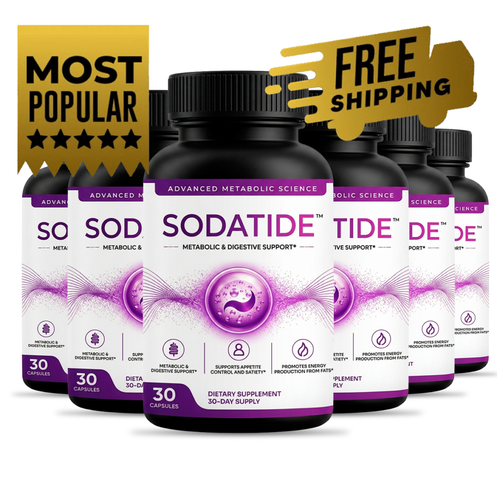 SodaTide 6 bottles