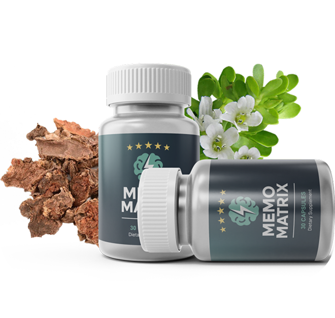 Memo Matrix nootropic ingredients: Bacopa, Ginkgo, Lion's Mane, Phosphatidylserine, Rhodiola, Alpha-GPC, Huperzine A and L-Theanine